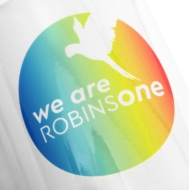 Bild von ROBINSON Club Tasse weiß / bunt