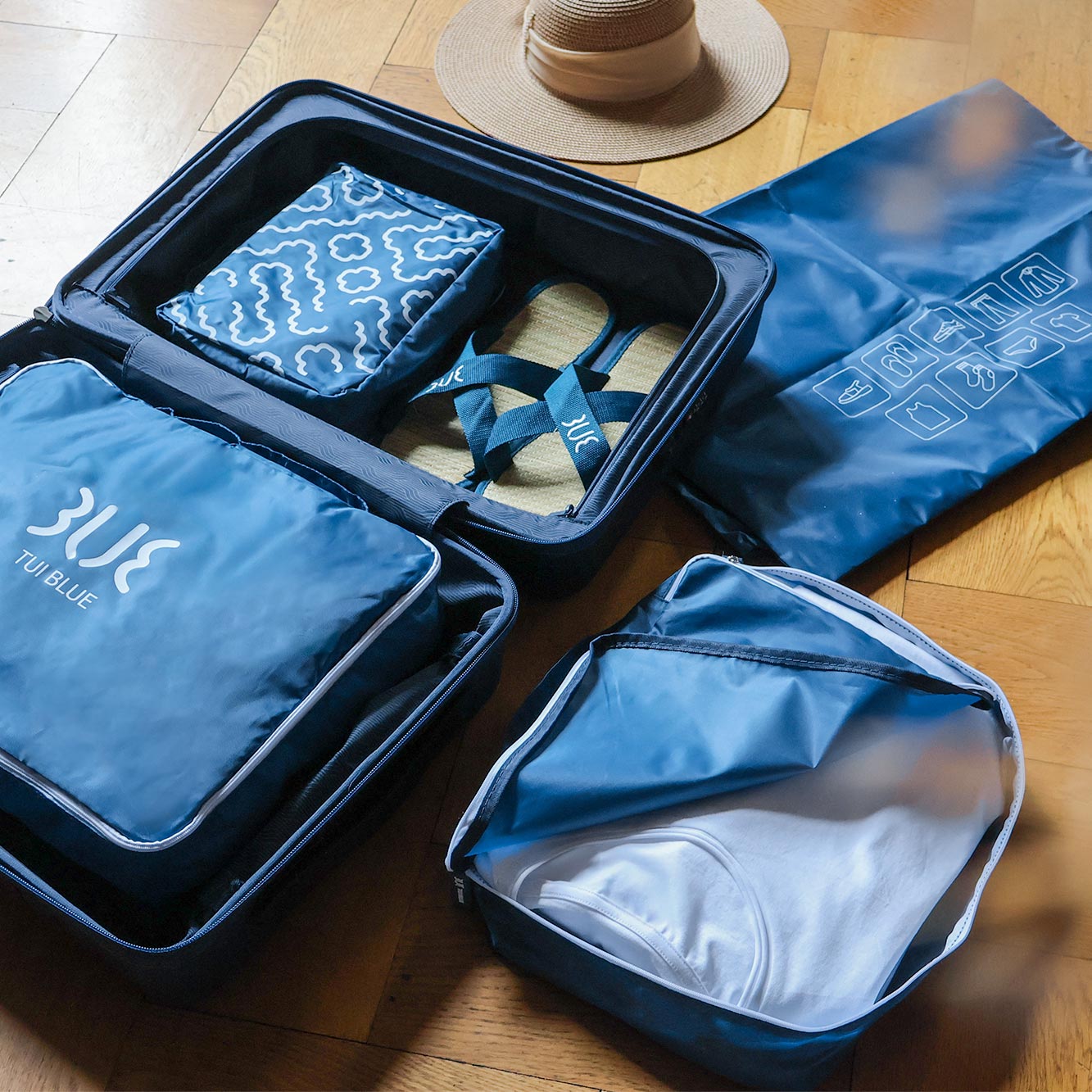 TUI lifestyle ShopTUI BLUE Koffer-Organizer Set