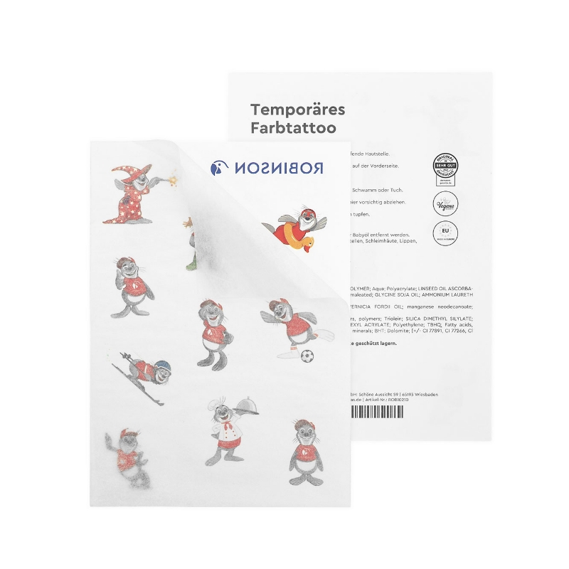 Bild von ROBINSON Klebe-Tattoo Kids