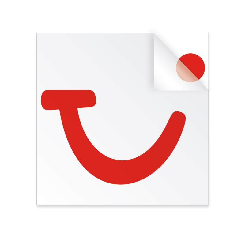 Bild von TUI Autoaufkleber 5 x 5 cm